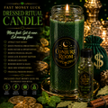 Fast Money Luck: Quick Cash & Opportunity Dressed Ritual Candle