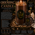 Grounding: Stability, Balance & Protection Dressed Ritual Candle