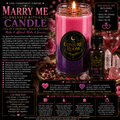 Marry Me: Love, Commitment & Marriage Dressed Ritual Candle