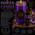 Power: Strength, Authority & Dominion Dressed Ritual Candle