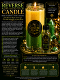 Reverse: Remove Negativity & Turn It Around Dressed Ritual Candle