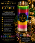 Wealthy Way: 7 Powers of Abundance Dressed Ritual Candle